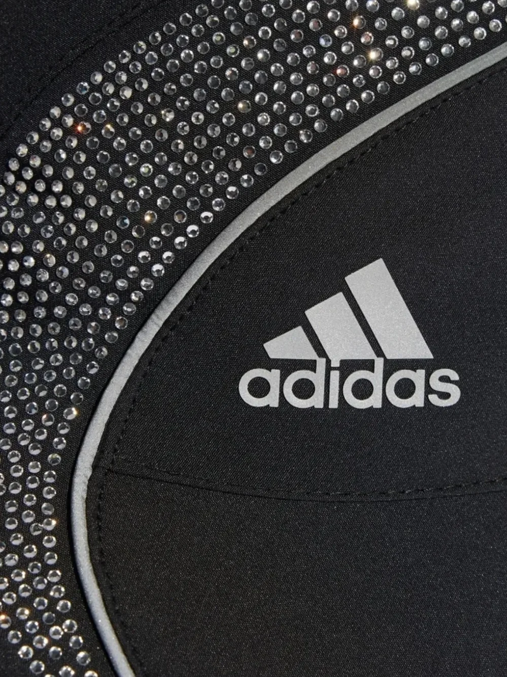 Adidas Black Rhinestone Performance Cap - Picture 4 of 6